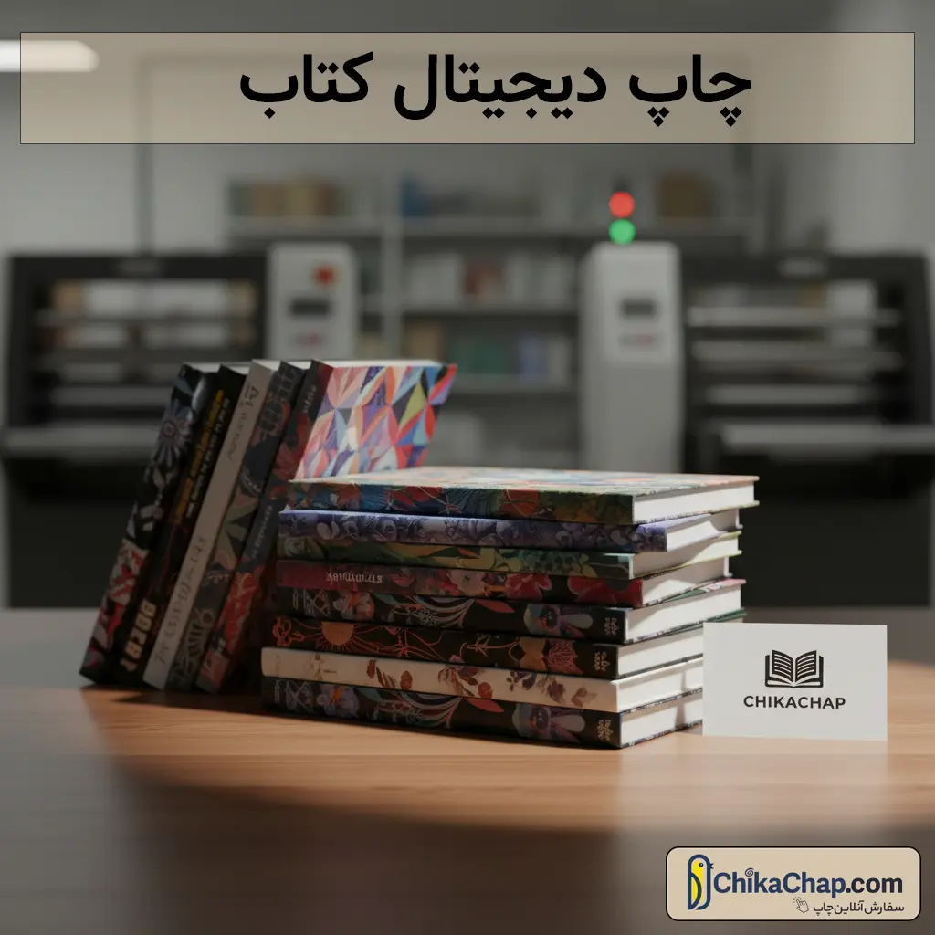 چاپ دیجیتال کتاب با کیفیت عالی و قیمت مناسب | چیکاچاپ